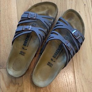 Birkenstock Granada Sandals Size 38 Mocha